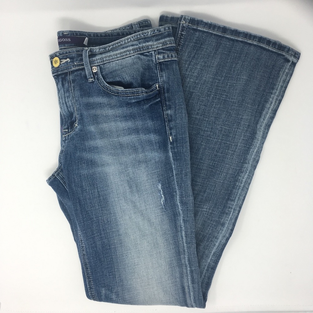 Vigoss Juniors Distressed Embellished Jeans